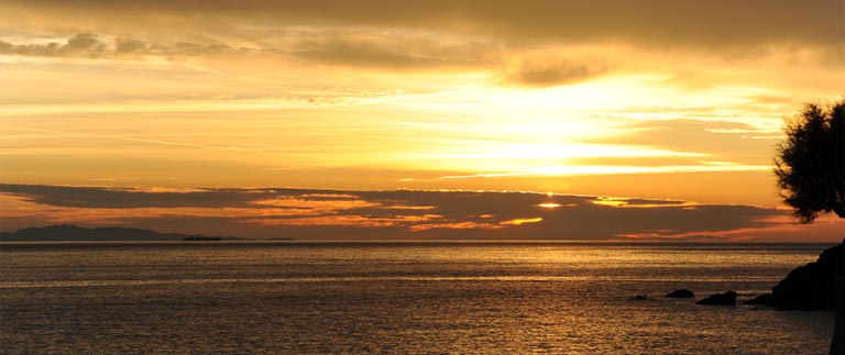 Sunset in Pomonte, Island of Elba